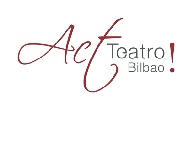 Logotipo para la escuela de Teatro Act Teatro Bilbao