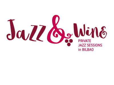 Logotipo Jazz and Wine para Joshua Edelman